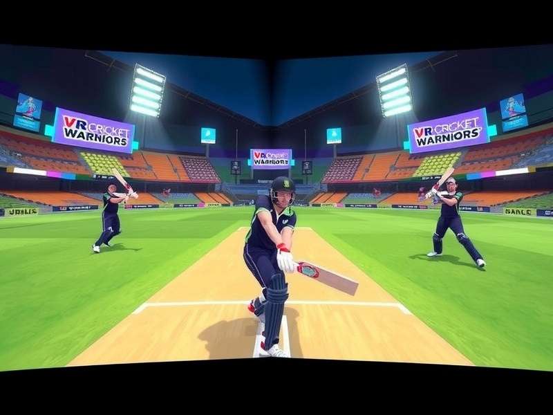 Immersive VR Cricket Action in VR Cricket Warriors VR Cricket Warriors Gameplay Screenshot